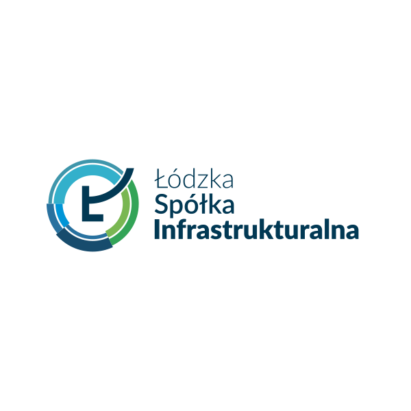 Łódzka Spółka Infrastrukturalna , ŁSI logotyp prowadzący do strony internetowej Łódzkiej Spółki Infrastrukturalnej